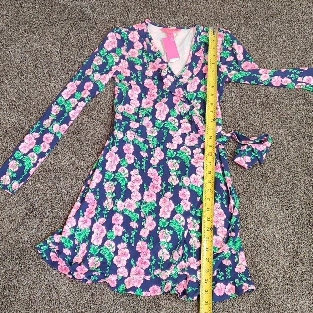 NWT Lilly Pulitzer Mirelle Romper De Vine Floral Dress sz XS - Picture 9 of 12